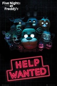 Plakát Five Nights at Freddy's - Help Wanted, (61 x 91.5 cm)