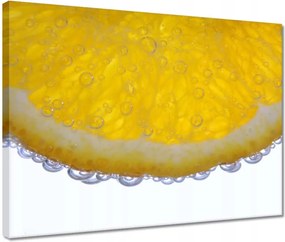 Vászonkép 40x30 Citrom a vízben