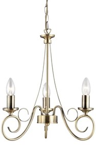 GLOBO 69003-3 - Csillár a lánc Truncatus 3xE14/40W/230V