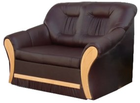 Oregon 2-es kanapé, barna - pácolt tölgy fabetét