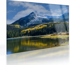 Üveg kép - Lost Lake, Oregon (70x50 cm)