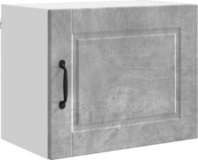 vidaXL Konyhaszekrény polcokkal Beton Szürke 50 x 31 x 40 cm Faanyag
