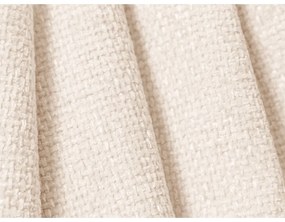 Krémszínű zsenília moduláris sarokkanapé Lupine – Micadoni