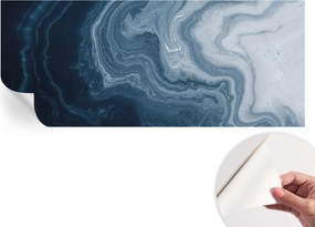 Fotótapéta Öntapadós Dekoratív tapéta Kék hullámok 250x104 cm