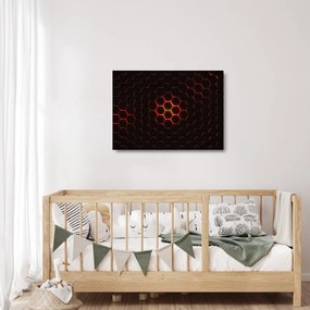 A háló képe (üvegen) (70x50 cm)