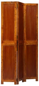 Szobaelválasztó 3 Panelem Mézbarna 35x1.5x160 cm Szilárd Fa Akácból