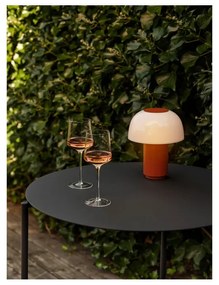 Fekete fém kerek étkezőasztal ø 70 cm Disc – Zone