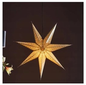 Markslöjd Markslöjd 705790 - Karácsonyi dekoráció GLITTER 1xE14/25W/230V á. 75 cm arany ML1175