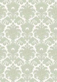 Parato Cristiana Masi The Best Classic & Elegant Allegro fehér-zöld neobarokk vlies tapéta – 23615