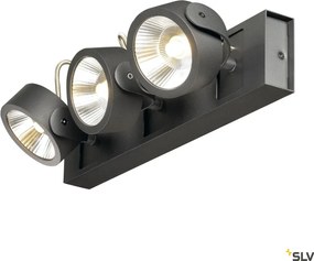 SLV KALU 1000131 Spotlámpa 3x47W/LED 3000K 3000LM IP20