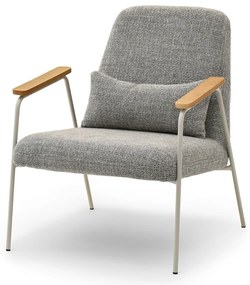 Fotel Elba (szürke bézs + tölgy). 1110001