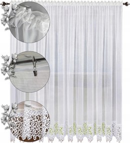 Kész függöny hosszú 230x400 Csipkés függönyök nappaliba, csipkés függöny