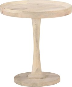 vidaXL tömör mangófa kisasztal Ø50 x 55 cm