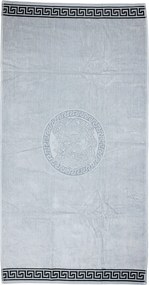 POSEIDON Strandtörölköző szürke 165x90cm