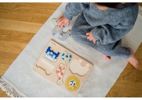 Fa formabeillesztős puzzle (részek száma 6) Safari – Kindsgut