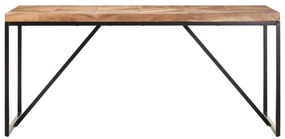 Tömör akác és mangófa étkezőasztal 160 x 70 x 76 cm