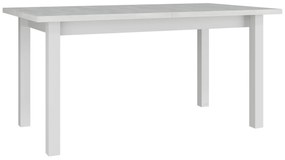 Asztal Victorville 360Fehér, 76x90x160cm, Hosszabbíthatóság, Laminált forgácslap, Fa