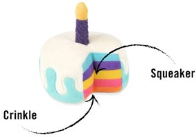 Játék kutyáknak Birthday Cake - P.L.A.Y.