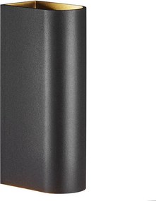 NORDLUX 2019141003 CALVI Modern Kültéri Fali Lámpa Fekete LED IP54