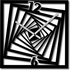 Falióra 60 cm Nagy Nappaliba Négyzet Alakú Falióra Loft Konyhába