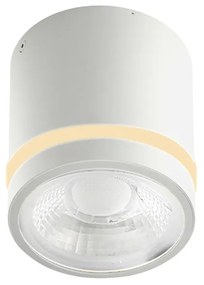 AZZARDO 6040 VICI Hengeres Mennyezeti Lámpa Fehér LED IP44