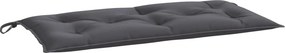 vidaXL antracitszürke oxford szövet kerti padpárna 110 x 50 x 7 cm