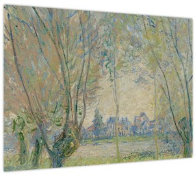 Kép - Claude Monet, Woman Seated under the Willows, reprodukciók (70x50 cm)