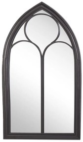 Fekete falitükör 62 x 113 cm TRELLY Beliani