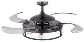 FANAWAY 212927 - LED mennyezeti ventilátor CLASSIC 3xE27/4W/230V fekete + DO