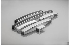 Fogantyú fém-alumínum,  256mm, Monza, fehér