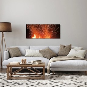 A tűz képe (120x50 cm)