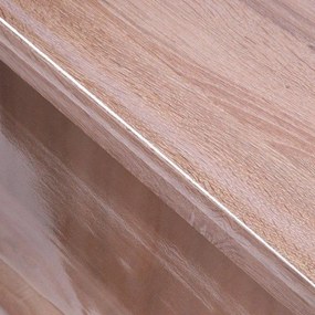 Goldea pvc terítő - átlátszó 0,12 mm 130 cm