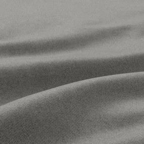 Tokio U sarokkanapé, 3 ágyneműtartóval, bársony, baloldali, világosszürke