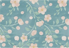 Tapéta Flizelin Falfestmény Prémium Virágos elegancia 152x104 Ragasztó