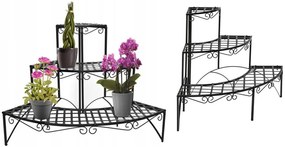 Sarok virágtartó állvány