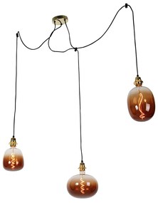 Arany lógólámpa 3-lámpás LED-del, fényerőszabályzóval - Cava Luxe