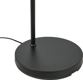 Hotel Chic állólámpa fekete és arany színben, zöld üveggel - Zuzanna