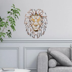 Lion fém fali dekoráció, 40 cm – TR891TNL2418