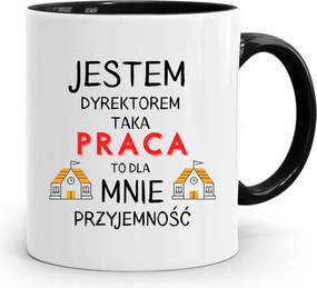 Igazgatónak Bögre Fekete Én Vagyok Az Igazgató A fényképes nyomtatással