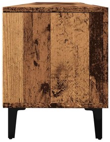 antik fa színű szerelt fa TV-szekrény 180 x 31,5 x 40 cm