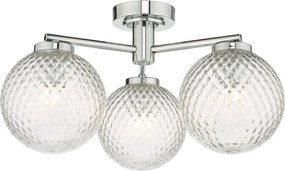 Dar Lighting WAYNE WAY5350 Plafonlámpa 3x3W/G9 IP44