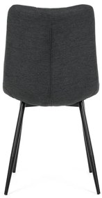 Szürke Szövet Étkezőszék. DCL-193 GREY2