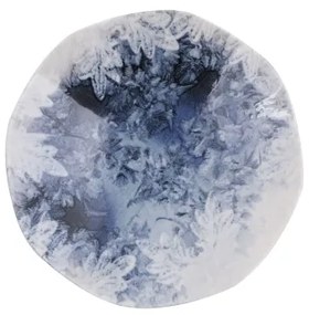 24 darabos kék porcelán étkészlet