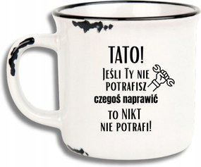 Bögre Fehér Retro Vicces Ajándék Apák Napja Apa Ha Te Nem Tudsz