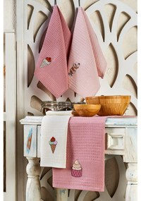 Pamut konyharuha szett 6 db-os 40x60 cm Ice Cream – Foutastic