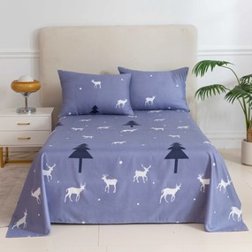 DEER AND TREE lepedő és párnahuzat Méret: 50 x 70 cm | 140 x 240 cm