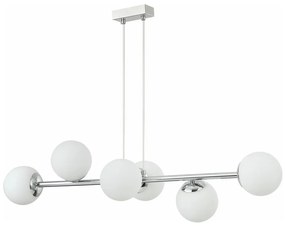 Kábelcsillár MADDIE 5xE14/5W/230V, fényes króm