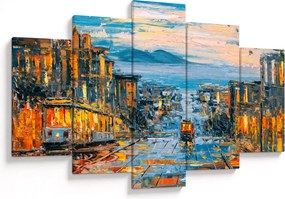 Kép - Cable Car, San Francisco (150x105 cm)