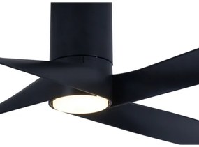Lucci air 213351 - LED Dimmelhető ventilátor RIVIERA 1xGX53/12W/230V fekete + távirányító