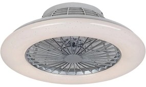 Rabalux - LED Dimmelhető mennyezeti lámpa ventilátorral LED/30W/230V + távirányító